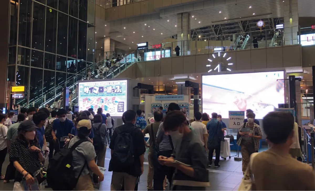 大阪駅構内でのイベント