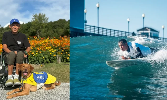 パラサーファー・藤原智貴選手とスポンサー契約を締結